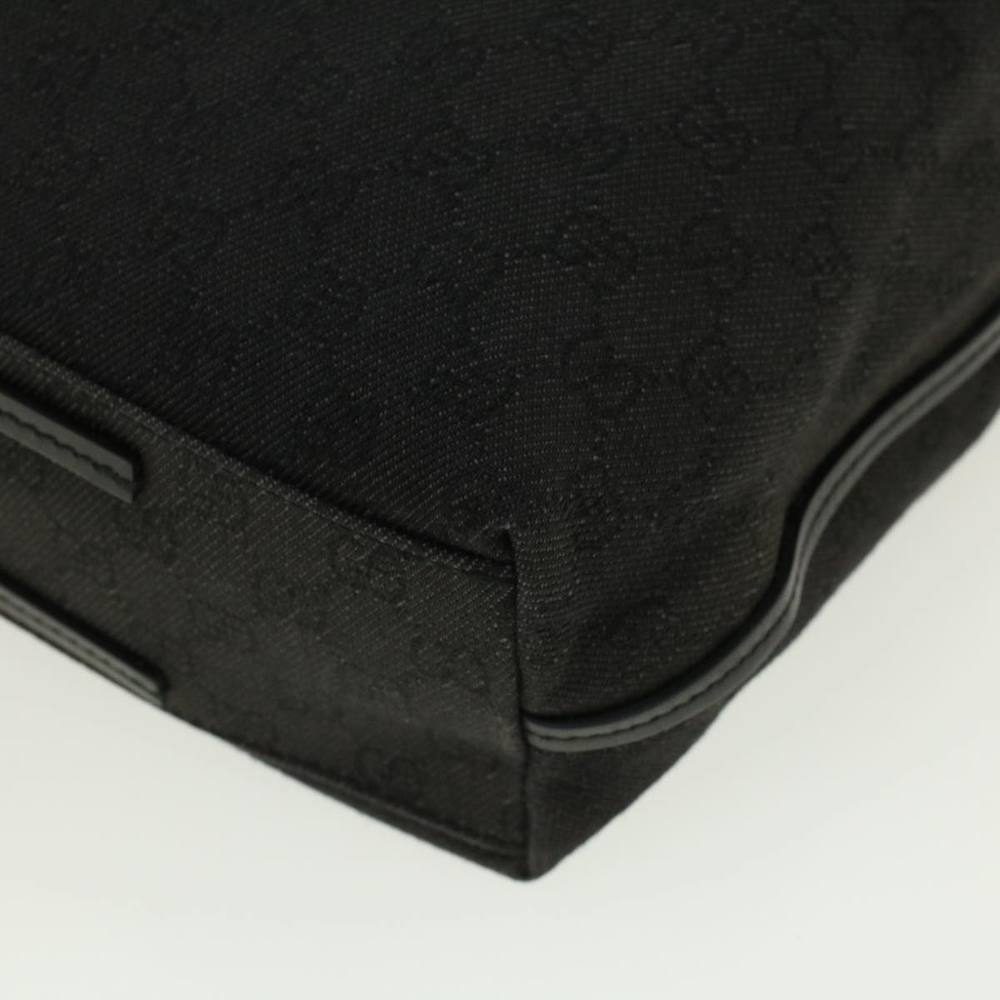 GUCCI GG Canvas Shoulder Bag Black 101341 Auth ki2878 - Picture 9 of 16